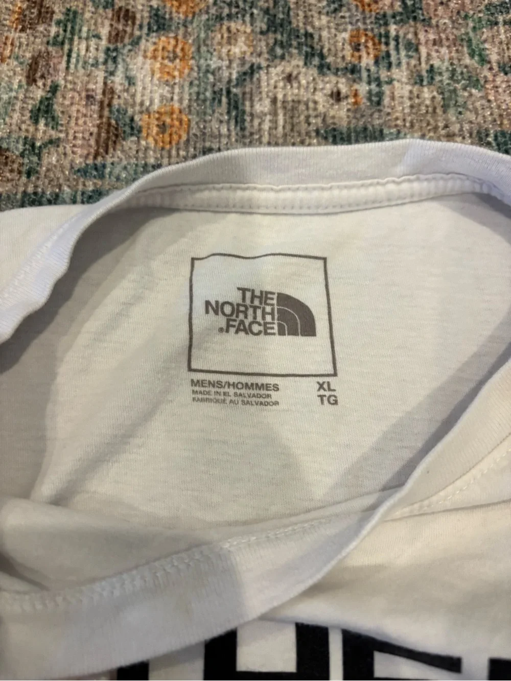 The North Face white short